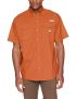 Columbia Men’s Bonehead Short Sleeve Shirt, Island Orange, X-Large